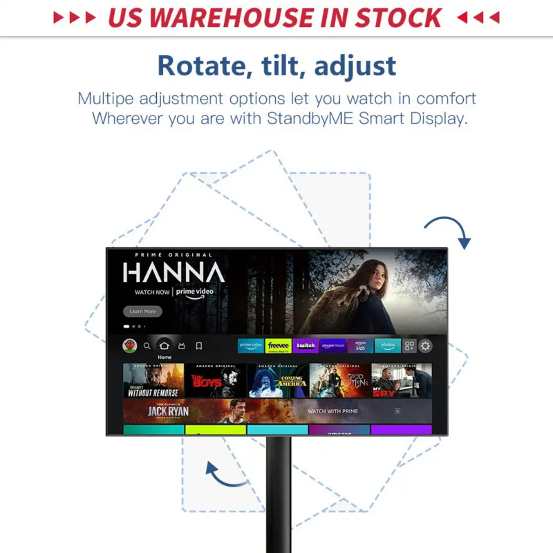 AOTESIER Standbyme Tv 21.5 Inch Incell Smart Display Lcd Touch Screen Indoor Android 12 Portable Smart Tv
