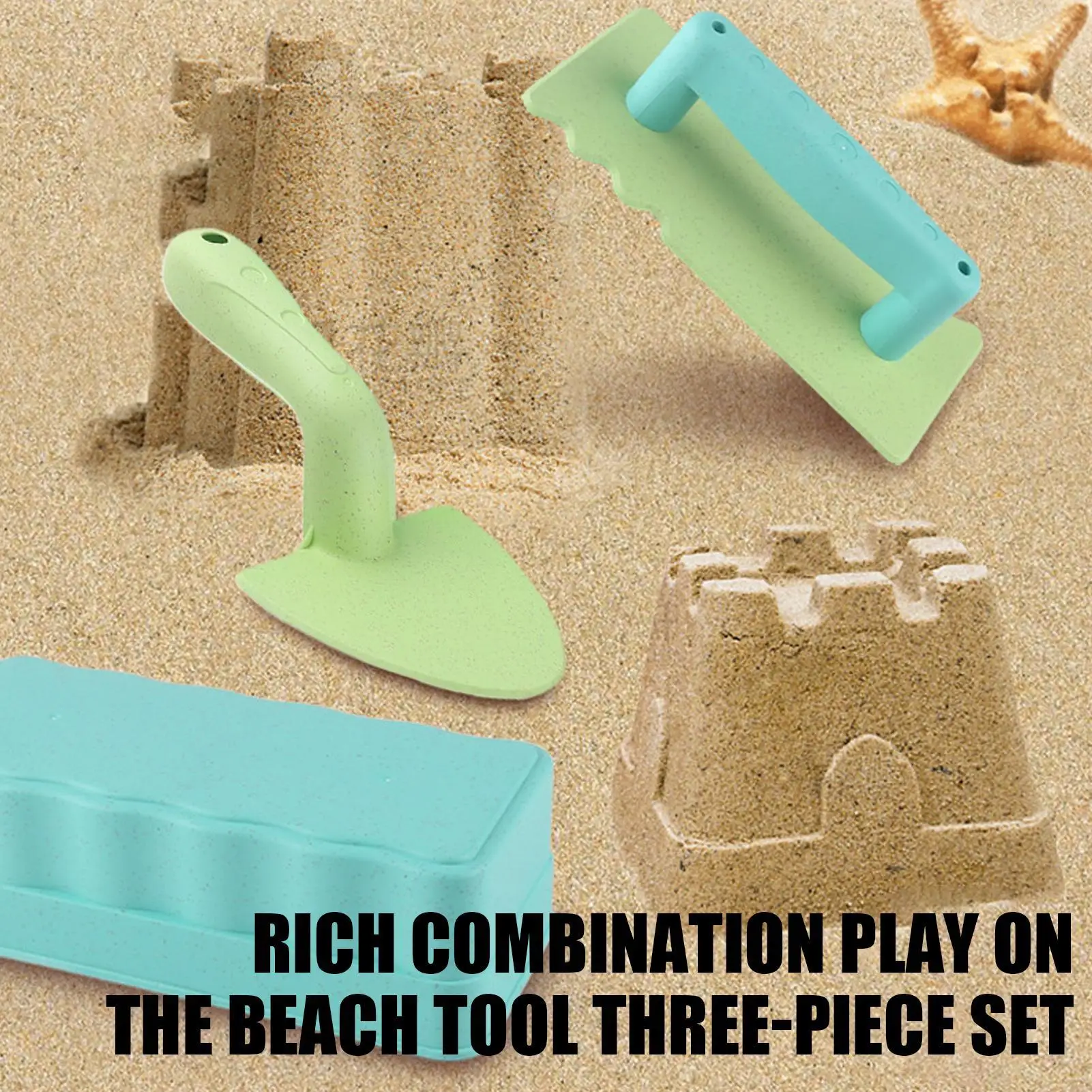 One Set Beach Sand Shovel Toys Snow Toys Set Parent-child Interactive Toys Beach Toys Halloween Christmas Gift