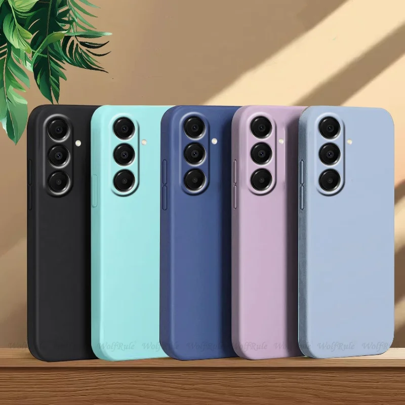 Liquid Silicone Shockproof Case - Soft TPU Protective Cover