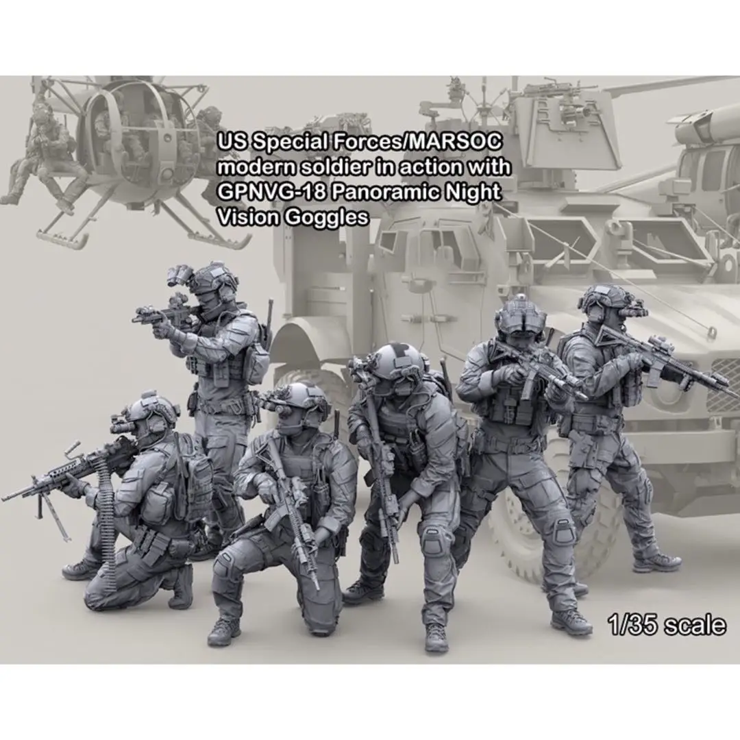Kit Modello Figura In Resina 1:48 - Non Assemblaggio E Non Verniciato, A800579