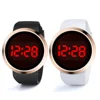 Men and Women LED Alloy Wristbands Electronic Watch Fashion Touch Screen Digital Watch Bracelet Birthday Gift Wrist Watch Electr 2