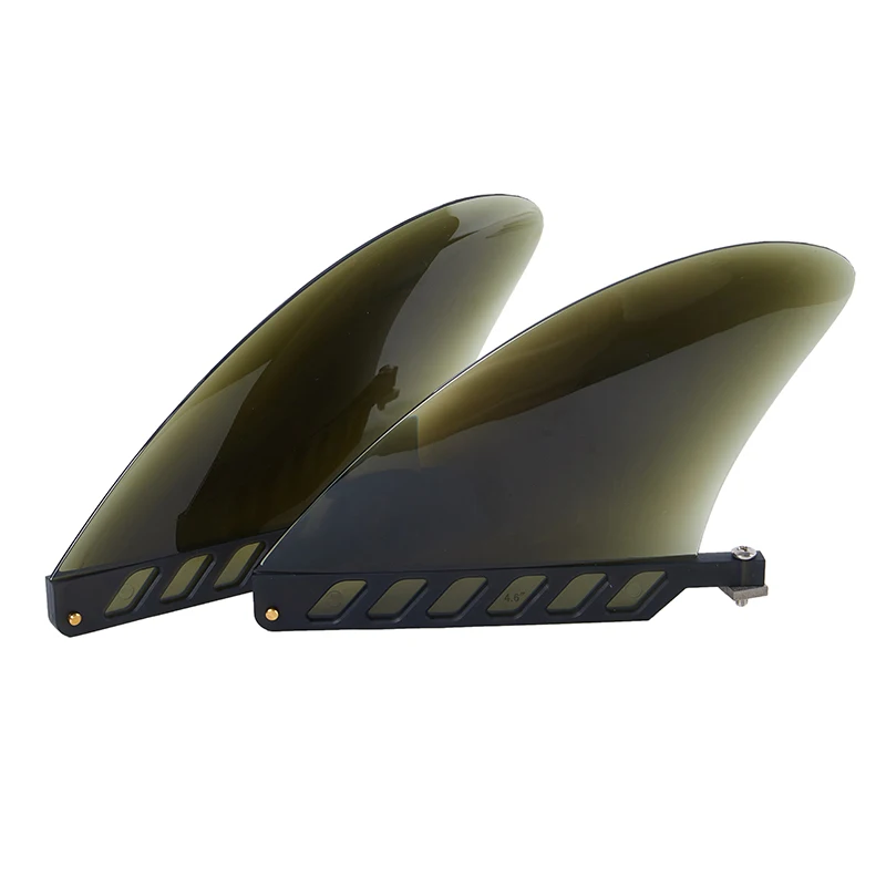 4.6 Pollici Soft Flex Sup Center Fin White Water Fin Per Air Sup Tavola Lunga Tavola Da Surf Tavola Da Paddle Gonfiabile Accessori Per Il Surf