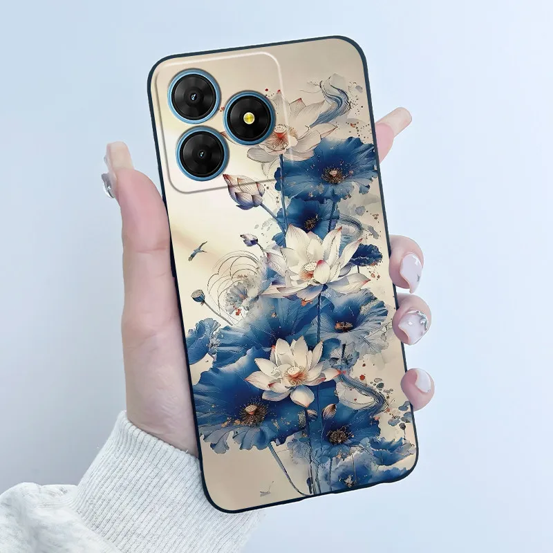 Luxury Cute Cool Soft TPU Silicone Back Cover for Blackview Oscal Flat Series Phone Cases