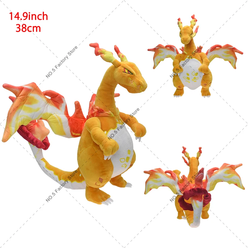 18 Styles Shiny Charizard Plush Toys Pokemon Mega Evolution X & Y Charizard Soft Stuffed Animals Toy Doll Gift for Children Kids