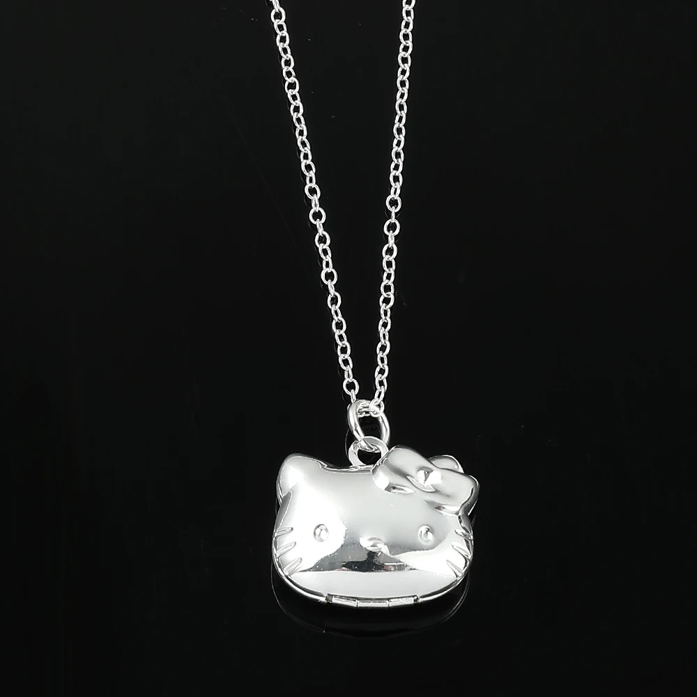 Hello Kitty Pave Crystal Necklace in Gold at Nordstrom Hello Kitty Pave Crystal Necklace in Gold at Nordstrom