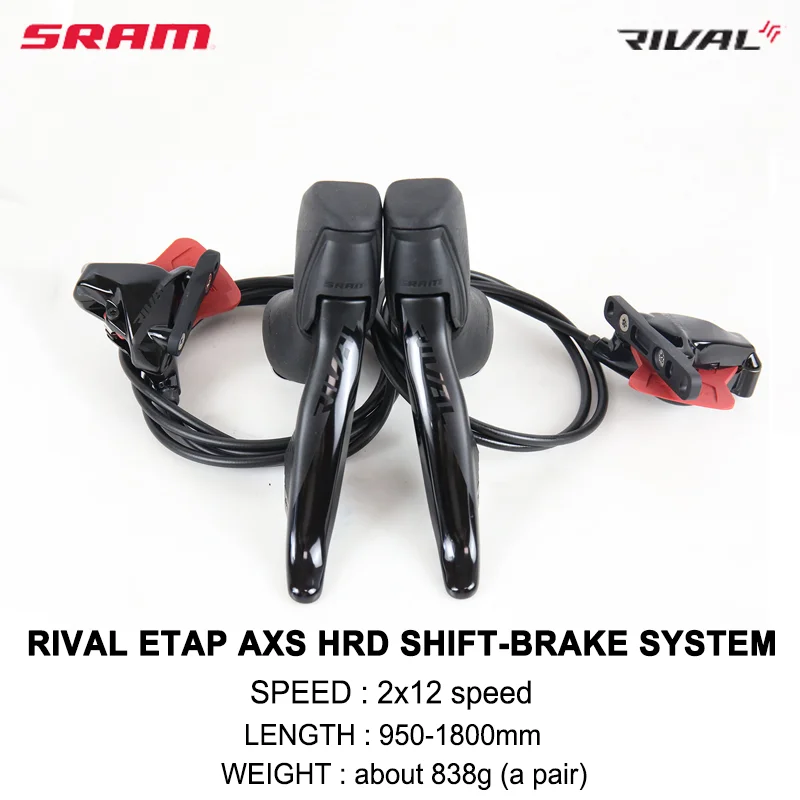 SRAM Rival eTap AXS 2x12 24 speed Road Bike Wireless Electronic Groupset  Shifter Brake Lever Rear Derailleur XG 1250 K7 XDR - AliExpress