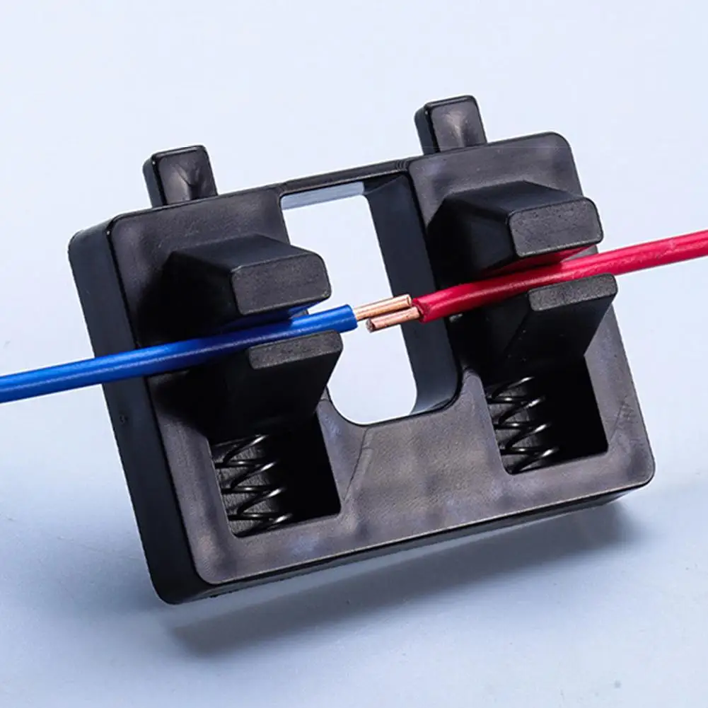1PC ABS Welding Wire Fixture Soldering Wire Holder Soldering Fixture Welding Clamp Repair Tool Secure Hold For Neat Wiring welding electrode holder