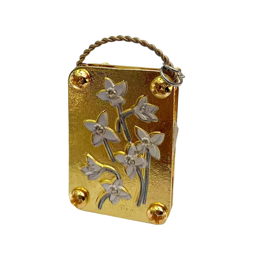 Flower Pressing Kit Micro Flower Press Miniature Blossom P-RESS Set DIY Pressed Plant Preservation Art Metal Kit For Art And Craft Lovers Plant Lovers (Don't Forget Me Microwave Flower Press Kit