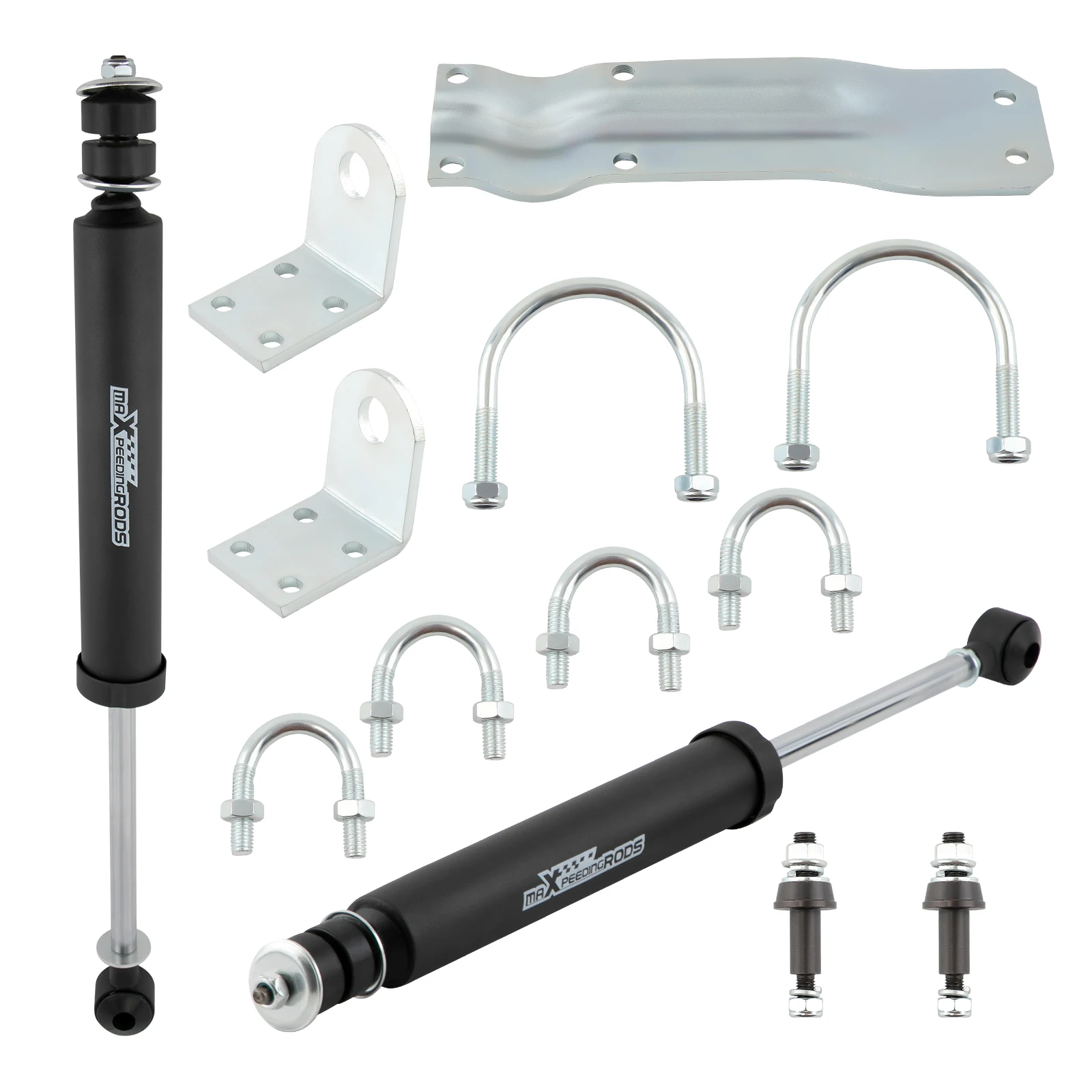 

Dual Steering Stabilizer For Dodge Ram 1500 4WD 1994-1998 1999 Big Bore