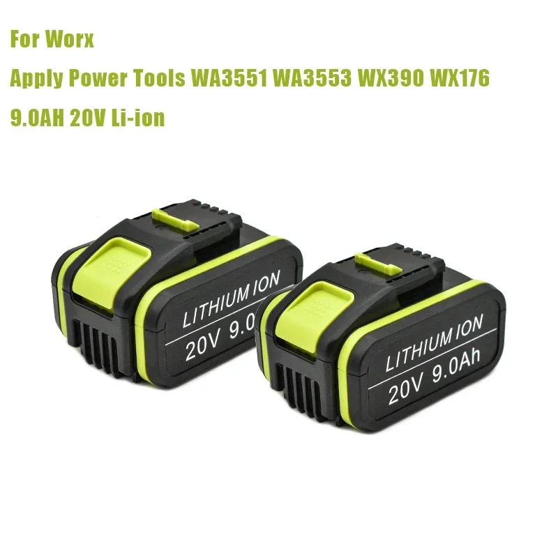 wx550-20v-9000mah-lithium-rechargeable-replacement-battery-for-worx-power-tools-wa3551-wa3553-wx390-wx176-wx178-wx386-wx678