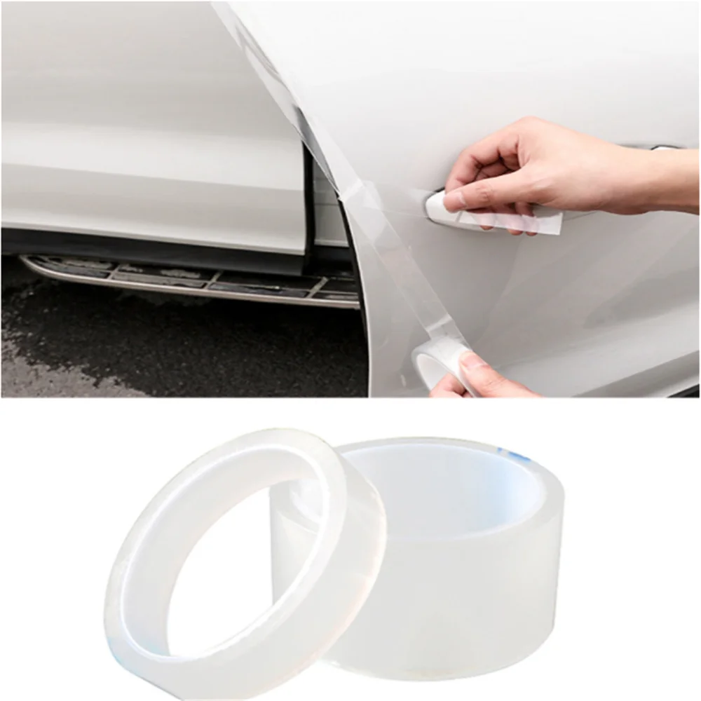 Transparent Car Door Sill Protector Film