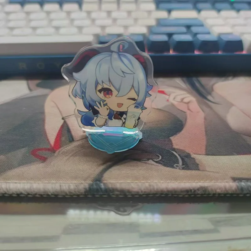 Genshin Impact Heytea Acrylic Stand – Ganyu & Shenhe Collectible Plate