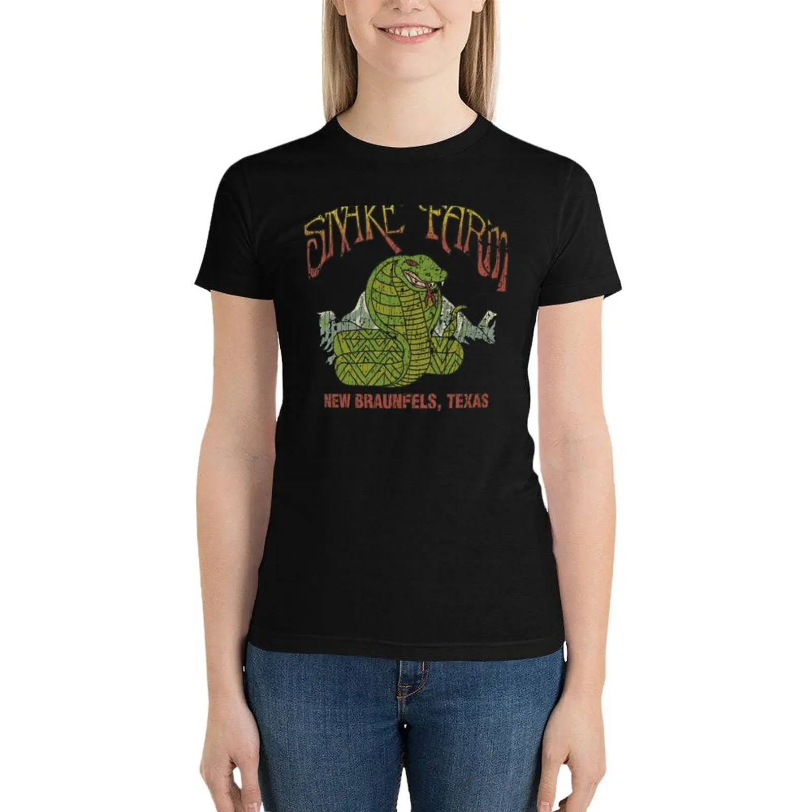 Snake Farm 1967 T-Shirt blacks Aesthetic clothing luxury designer clothing Women