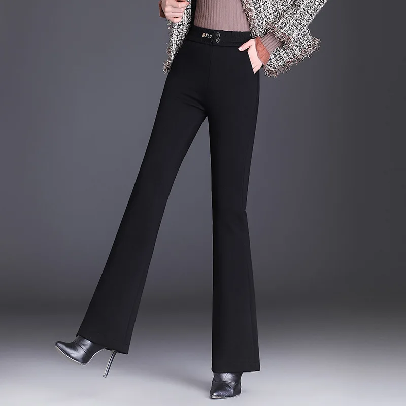 

2023 New Winter Autumn Women Cotton Casual Long Pants Fashion High Quality Ladies Pants