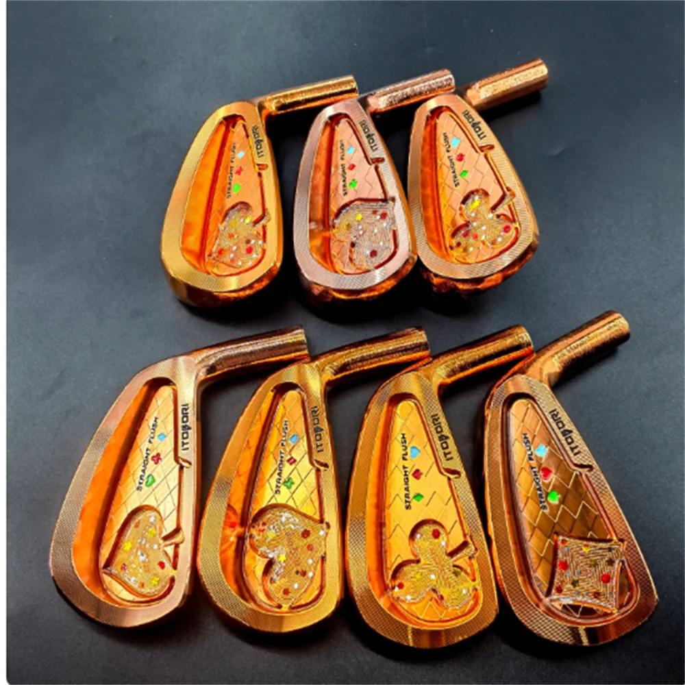 

Itobori brass Irons, 2023 New Itobori Poker Golf, Forged Irons Set,456789P, Golf Clubs, brass Irons seteel or Graphite shaft