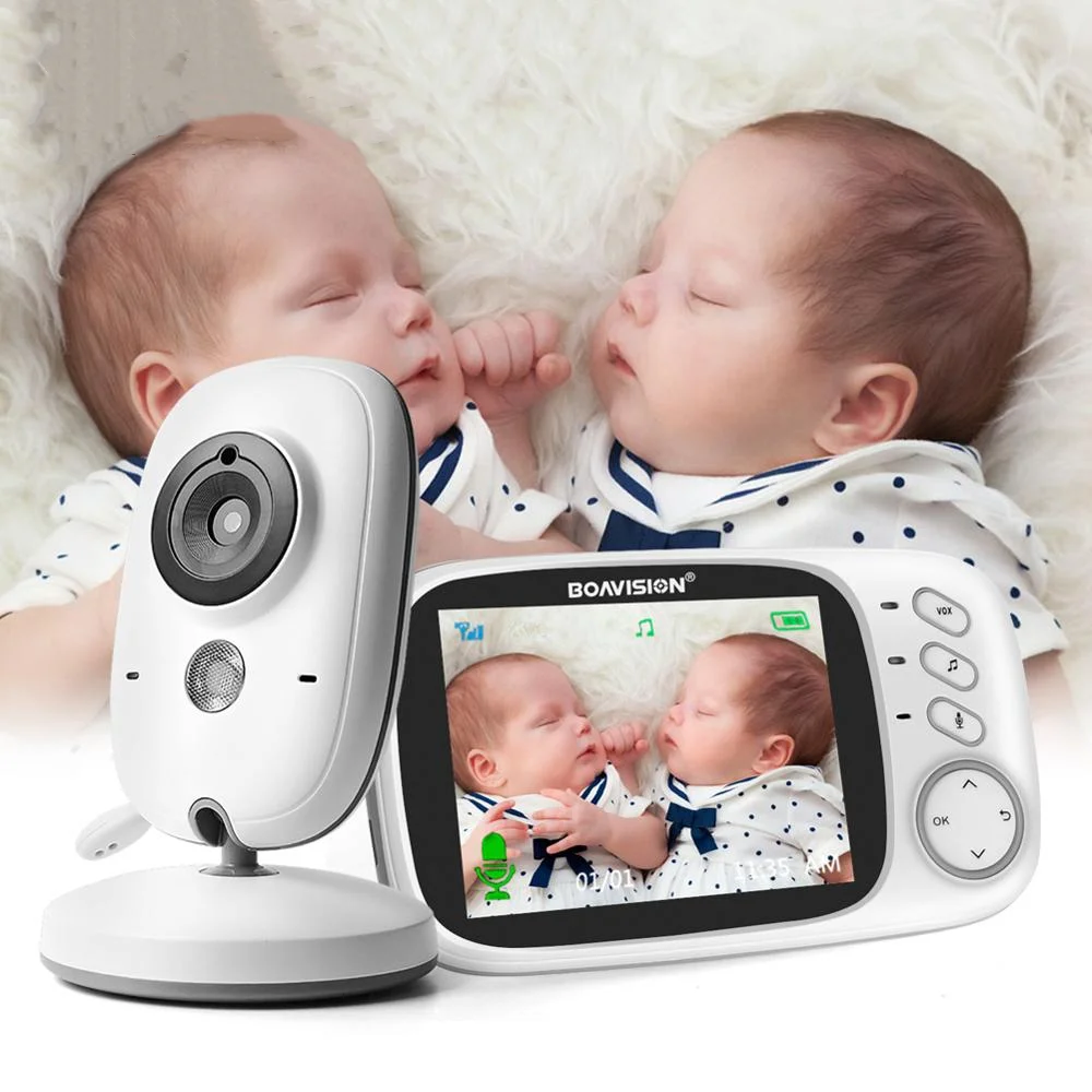 Babysitter Vb603 Video Baby Monitor 2.4g Wireless With 3.2 Inches Lcd 2
