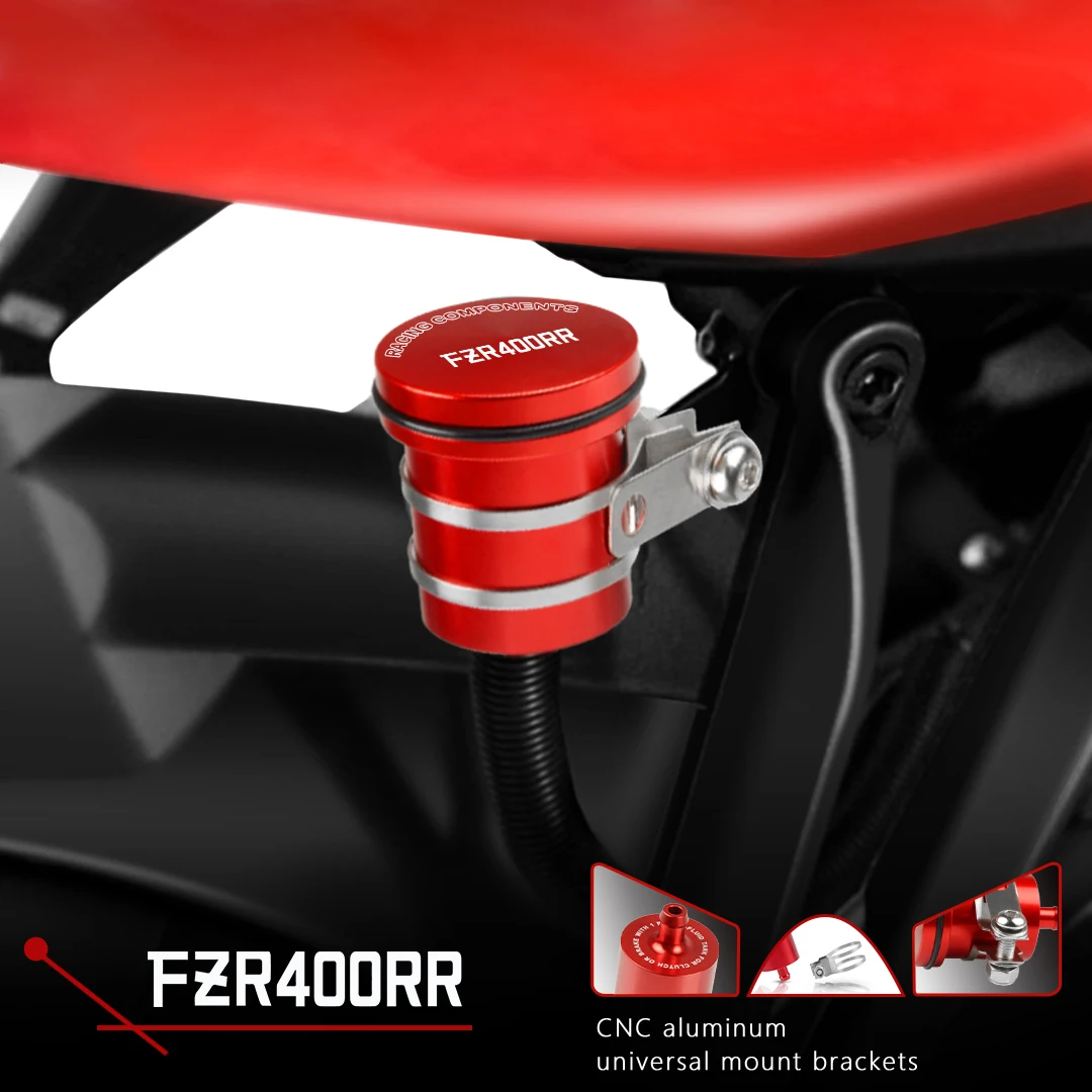 

Motorcycle Brake Fluid Reservoir Clutch Tank Oil Fluid Cup For YAMAHA FZR 400 RR FZR 400RR FZR FZR400RR 1991 1992 1993 1994 1995