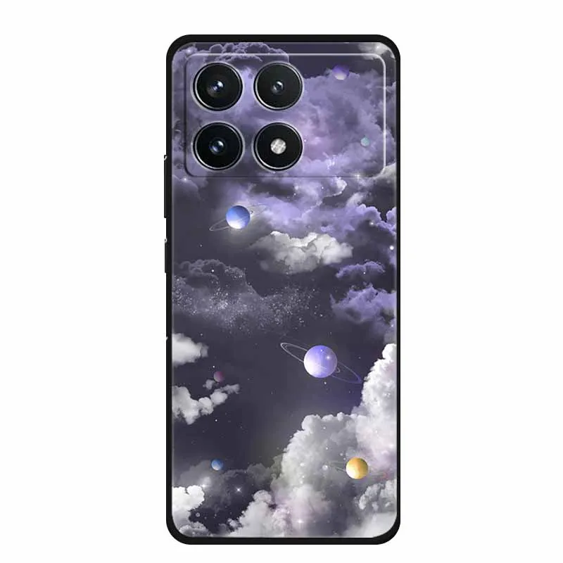 Silicone TPU Soft Shockproof Phone Case - Black
