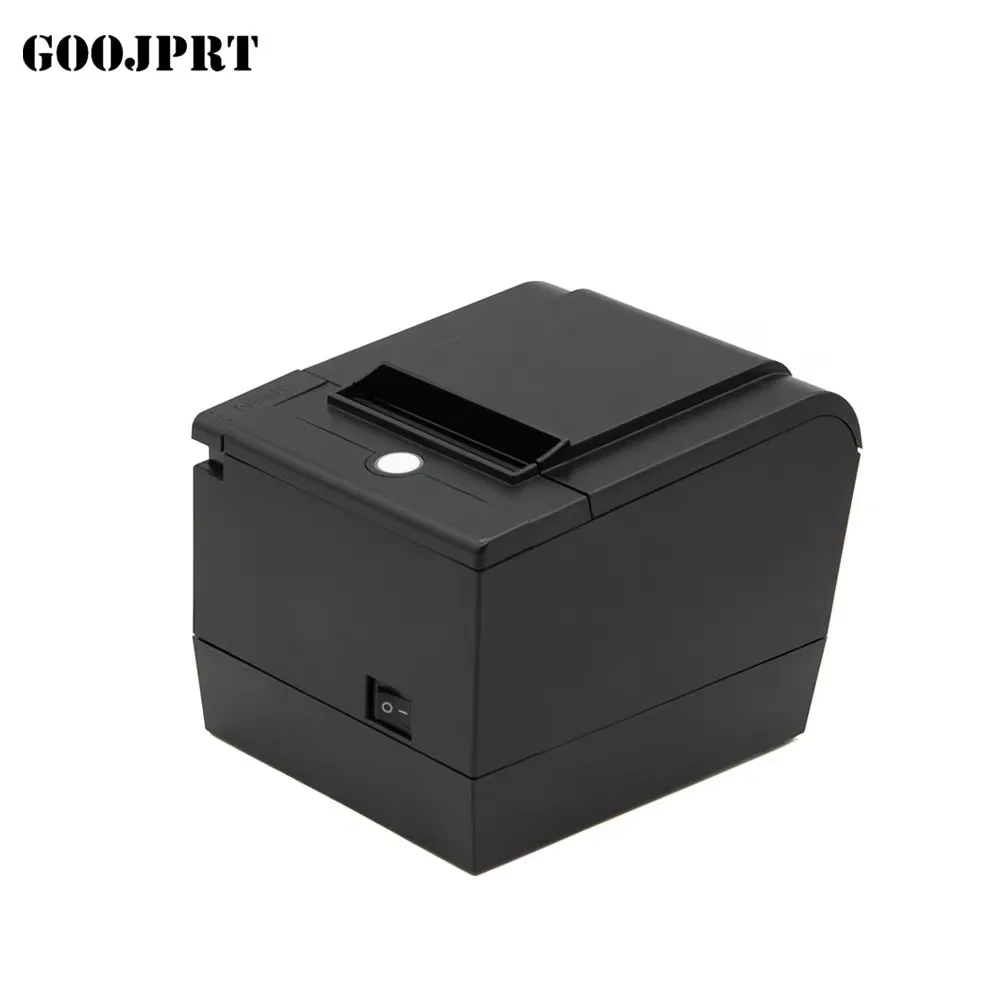 JP-80C 80mm USB+LAN/WIFI 감열식 영수증 프린터 전면 용지 디자인 레스토랑 주방 자동 커터 지원 현금 서랍 203dpi