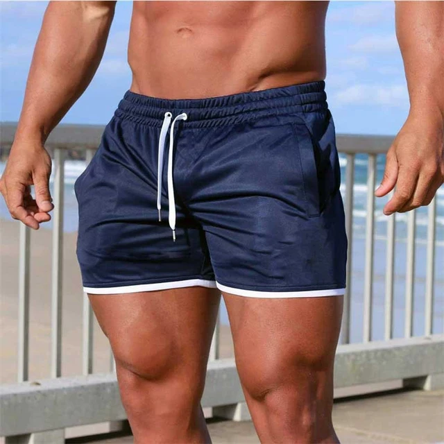 65464-728e98.jpg ADED Summer Men Sports Shorts Fitness Basketball Beach Pants Mesh Breathable Bodybuilding Gym Training Shorts Men's Sweatpants