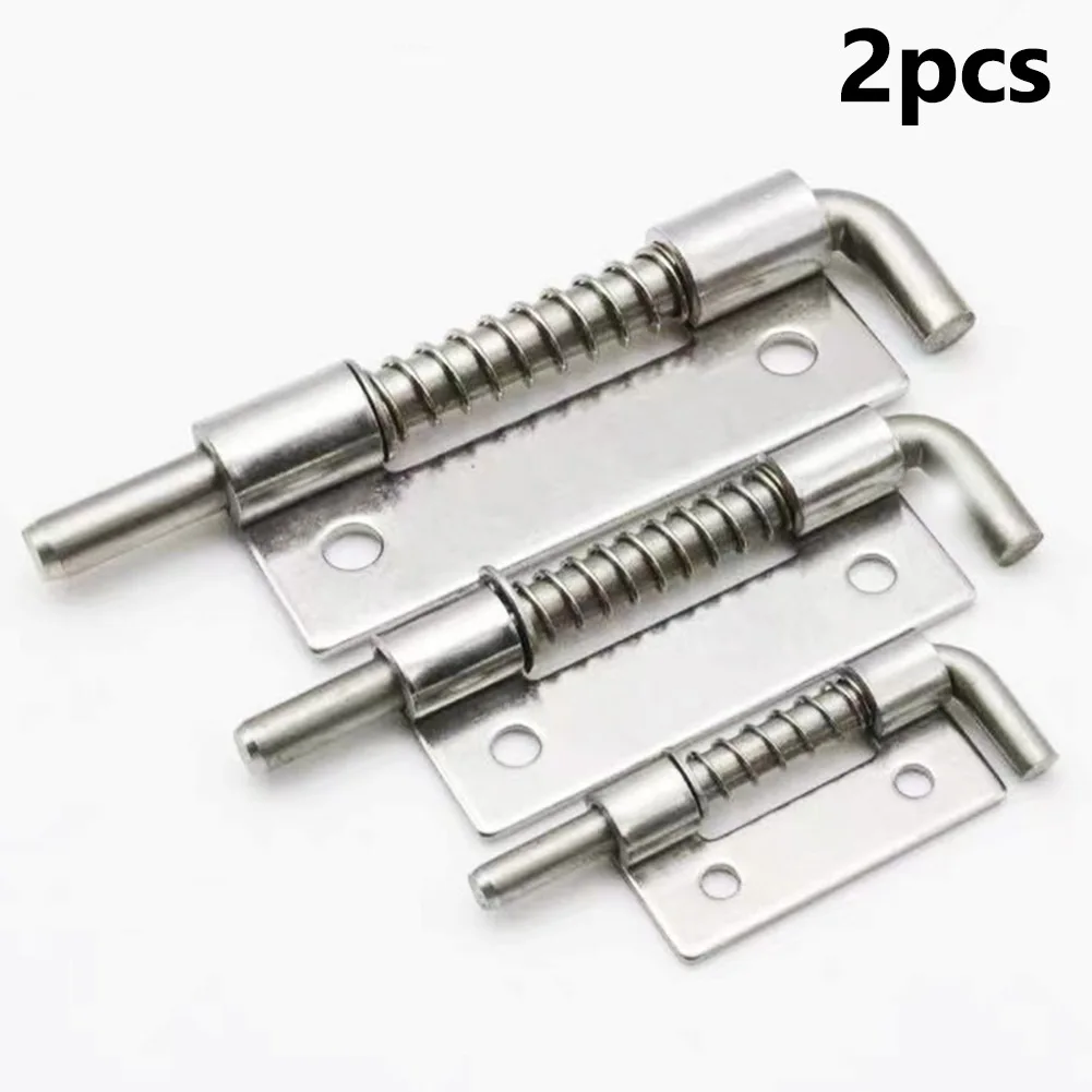 Description Picture 2 of itemBedroom Close The Door Firmly Latch Pin Furniture Latches Cabinets Door Cabinet Hinges Silver Wide Application