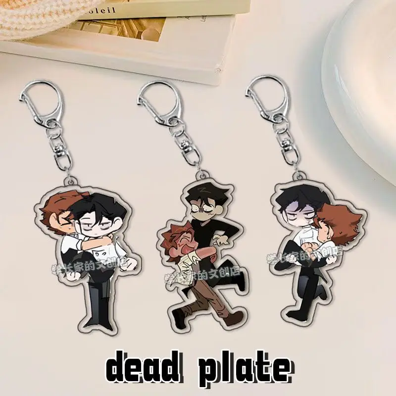 デッドプレートキーホルダー男性アニメヴィンスロディキー