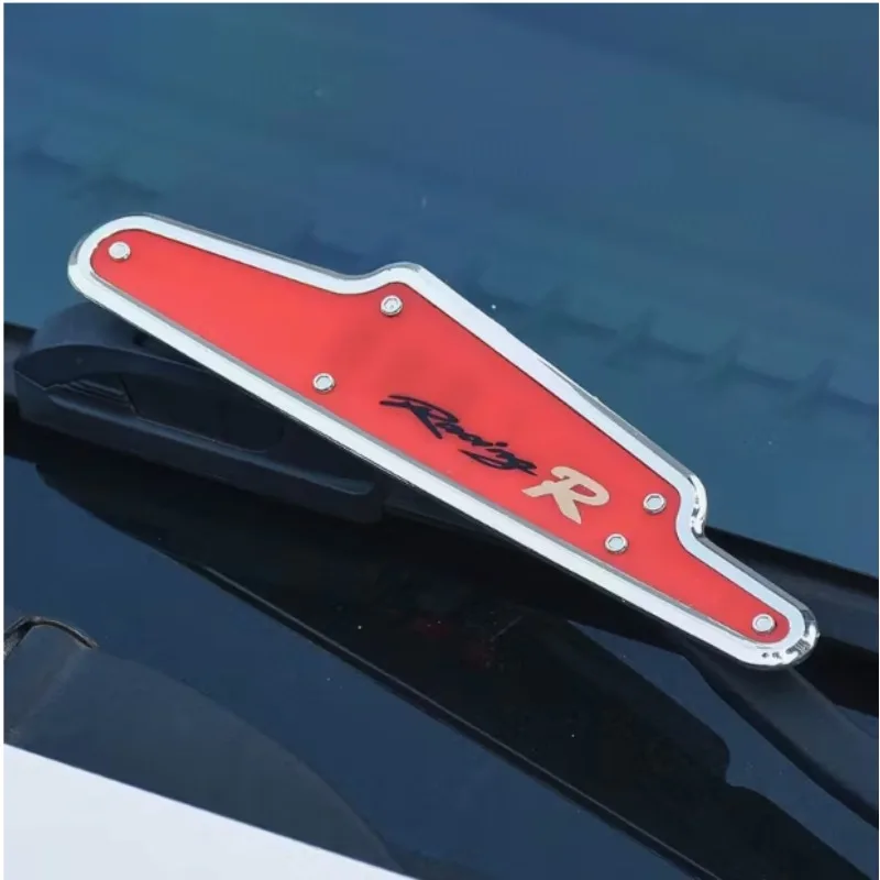 Regolatori di Pressione Universali per Tergicristalli Auto, Coppia in ABS Rosso e Nero, Accessori Decorativi per Auto - immagine 5