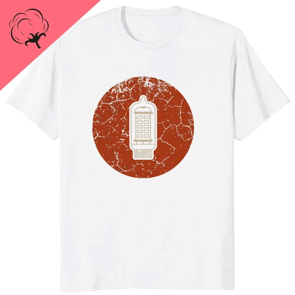 Vintage VU Meter Sound Engineer Graphic Cotton T-Shirt