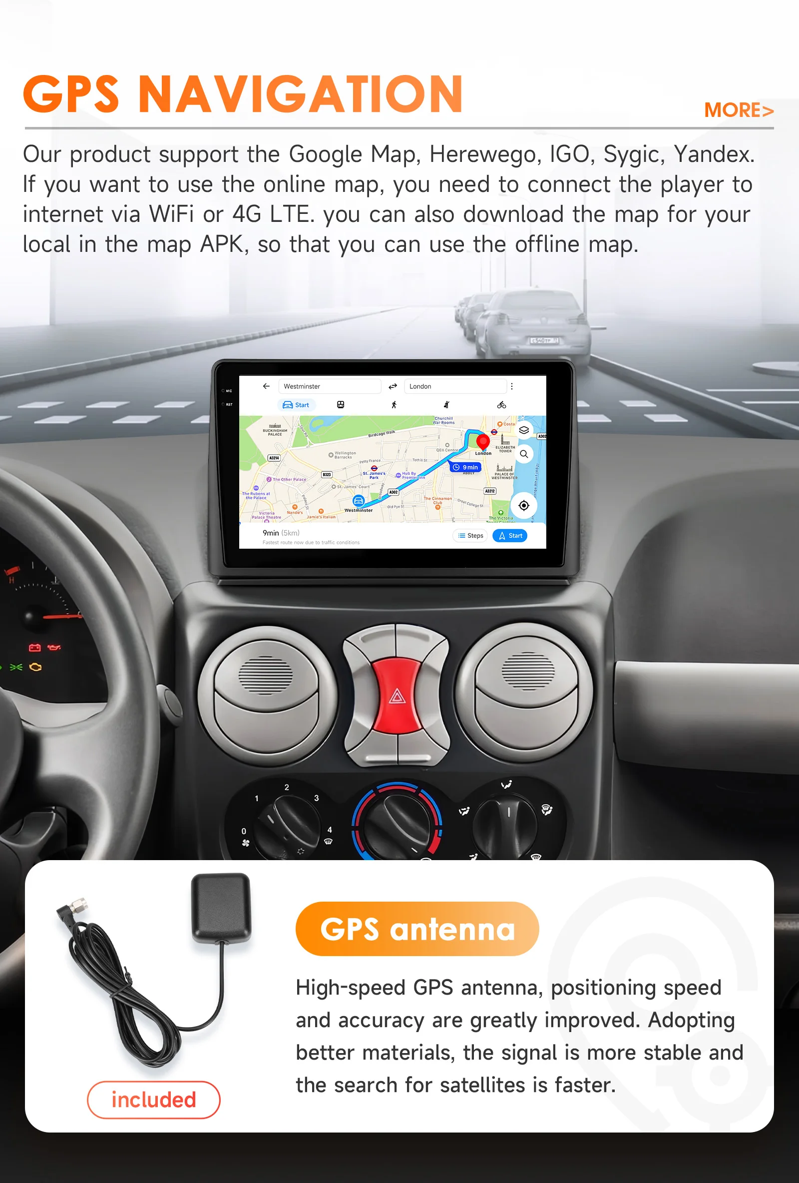 Andorid 14 Autoradio für Fiat Doblo 2002–2009 Autoradio Multimedia-Player 6115 Carplay GPS 360 Cam-Bildschirm von Snapdragon 8 Core – Detail 32
