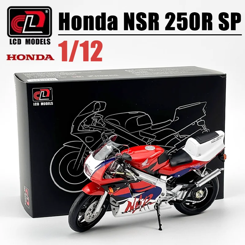LCDMODELS　1/12　HONDA　NSR250R　SP 1/12 LCD Honda NSR250R SP Red Motorcycle alloy model
