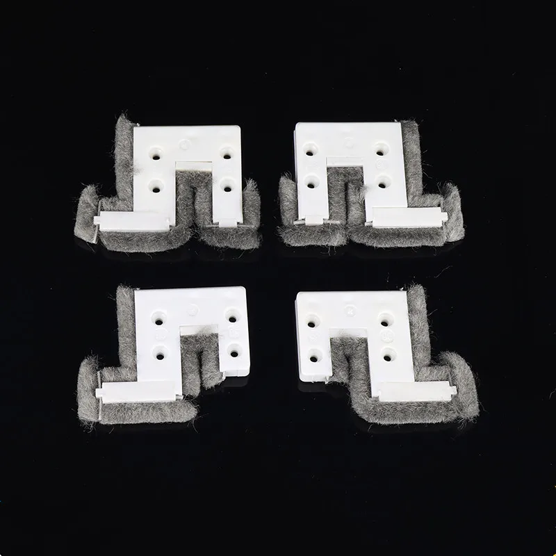 4pcs Sliding Window er Block Up and Down Track Sealing Wind-proof Brush Strip Door Sound Insulation Pad Window Accessories door seal strip window seal strip sealing strip