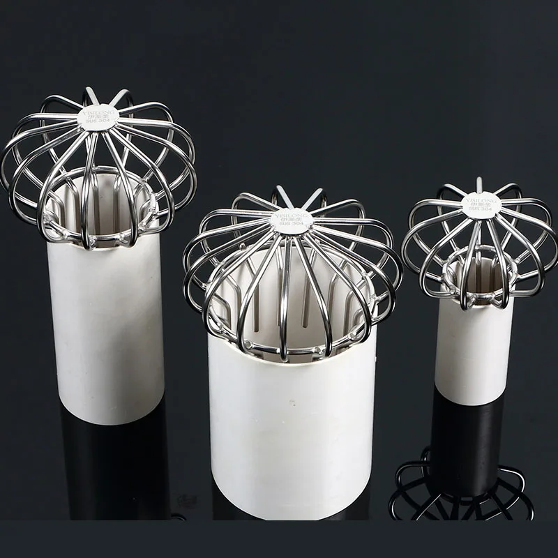 

Gutter Guard Strainer Stainless Steel Gutter Balloon Mesh Fittings Roof Drain Pipe Drain Filter for Leaves Debris