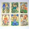 Oracle Flowers Leisure Cards Party Board Game Fortune-Telling Prophecy Tarot Deck 6