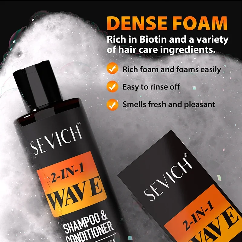 Biotin Wave Pomade For Deep Waves 360 Strong Hold Hair Styling Cream Wavy Hair Oil With Brush Waves Cream For African Black Men 3