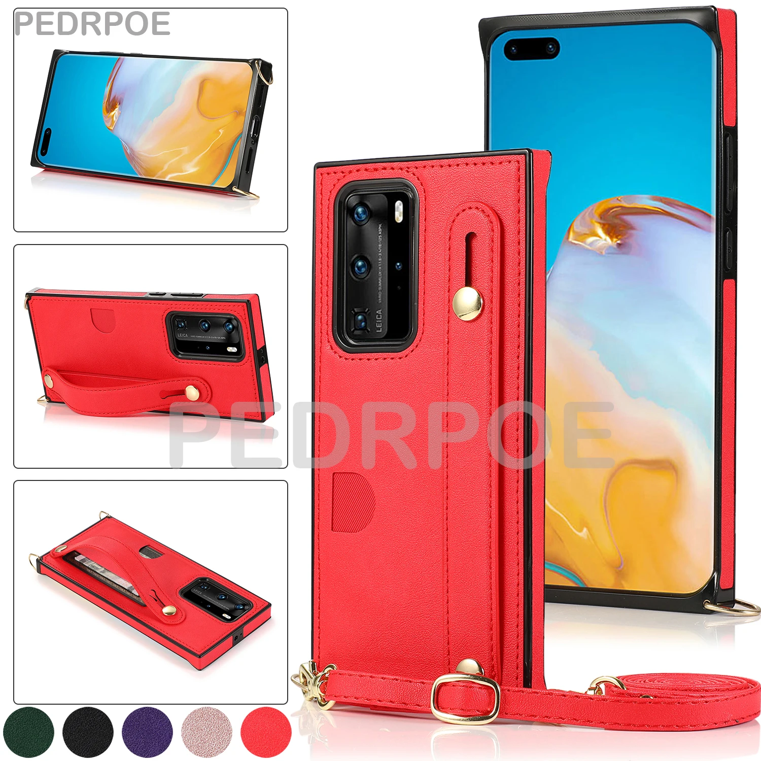 P40 Pro Huawei P40 Lite Case Aliexpress Leather Phone Case For