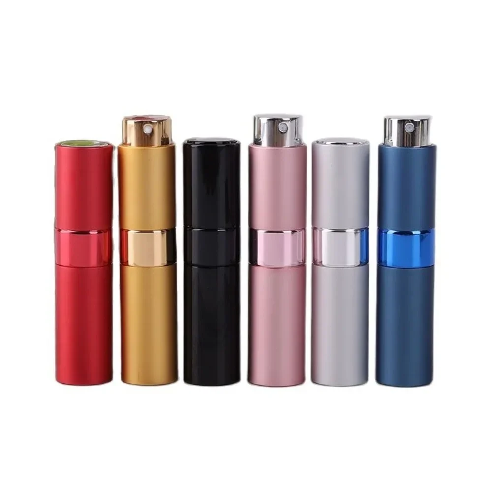 

3/5/7PCS 8ml Mini Refillable Perfume Bottle Metal Atomizer Spray Travel Aluminum Empty Parfume Bottle Atomizer Bottle Travel