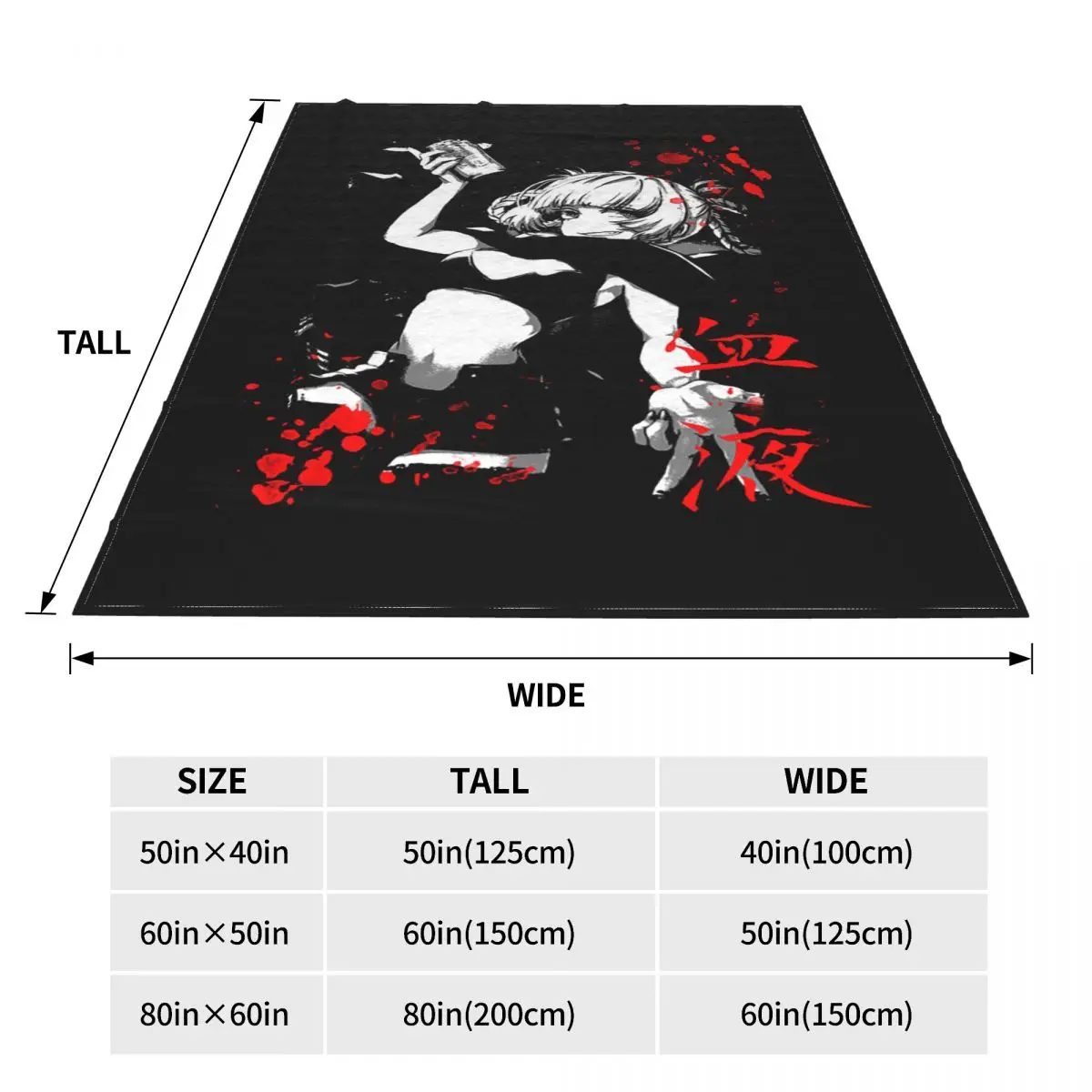 Call Of The Night Nazuna Nanakusa Anime Knitted Blankets Fuzzy Throw Blanket Summer Air Conditioning Personalised So