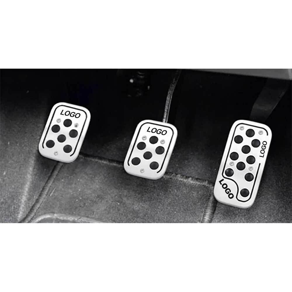 Universal JDM Car Styling Sports Modified Car Clutch Foot Pedal Pad Cover Customization Treadle Pedal Universal