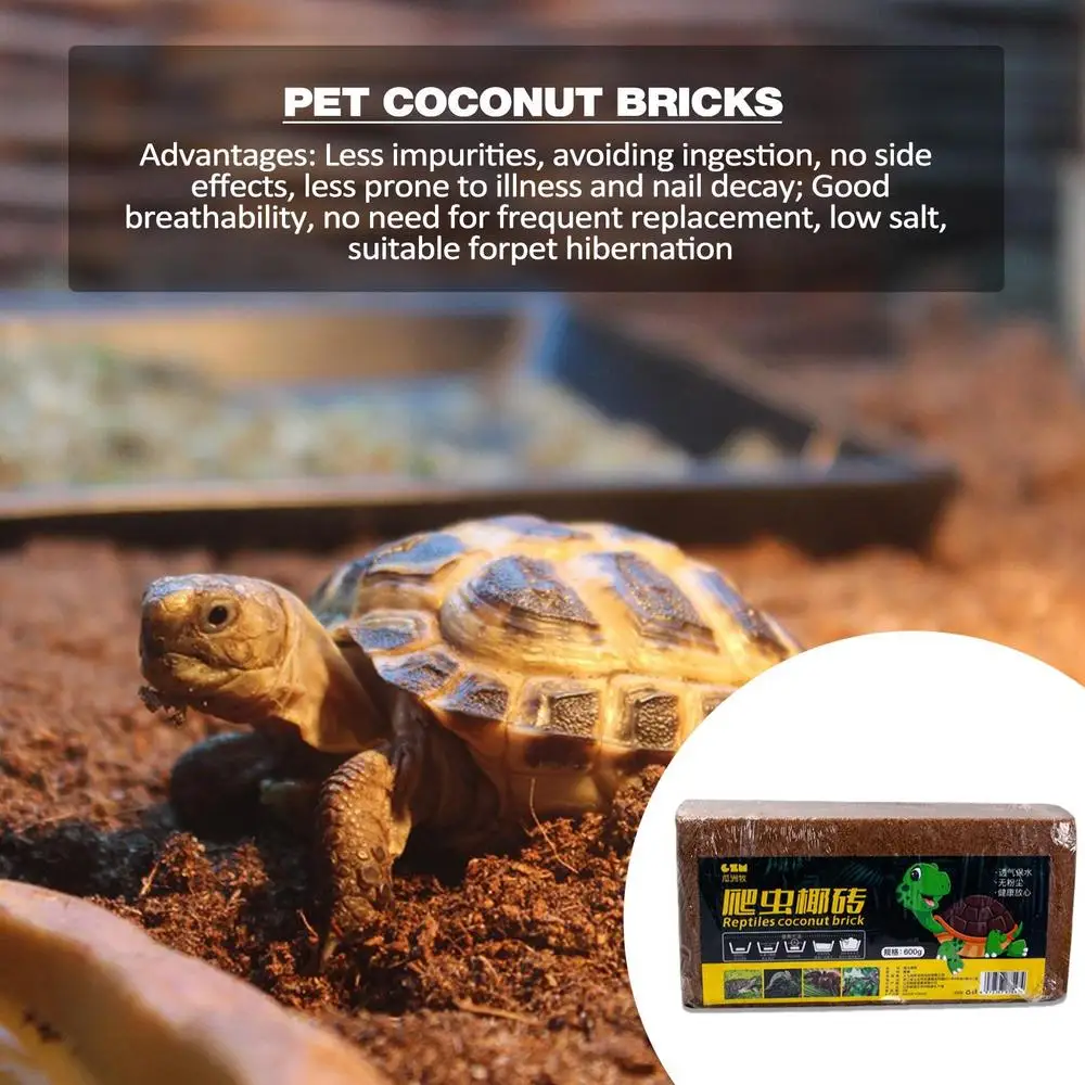 Coco Coir Brick Coconut Husk Bedding Reptile Substrate Brick Cocofiber