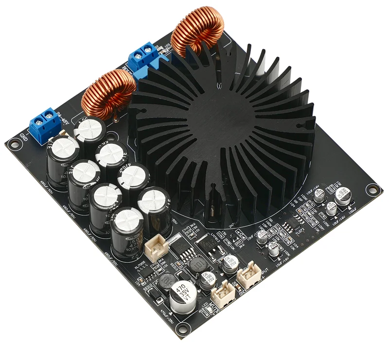 고전력 단일 채널 디지털 하이파이 앰프 보드, 클래스 D 오디오 애호가, 600W, TPA3255
