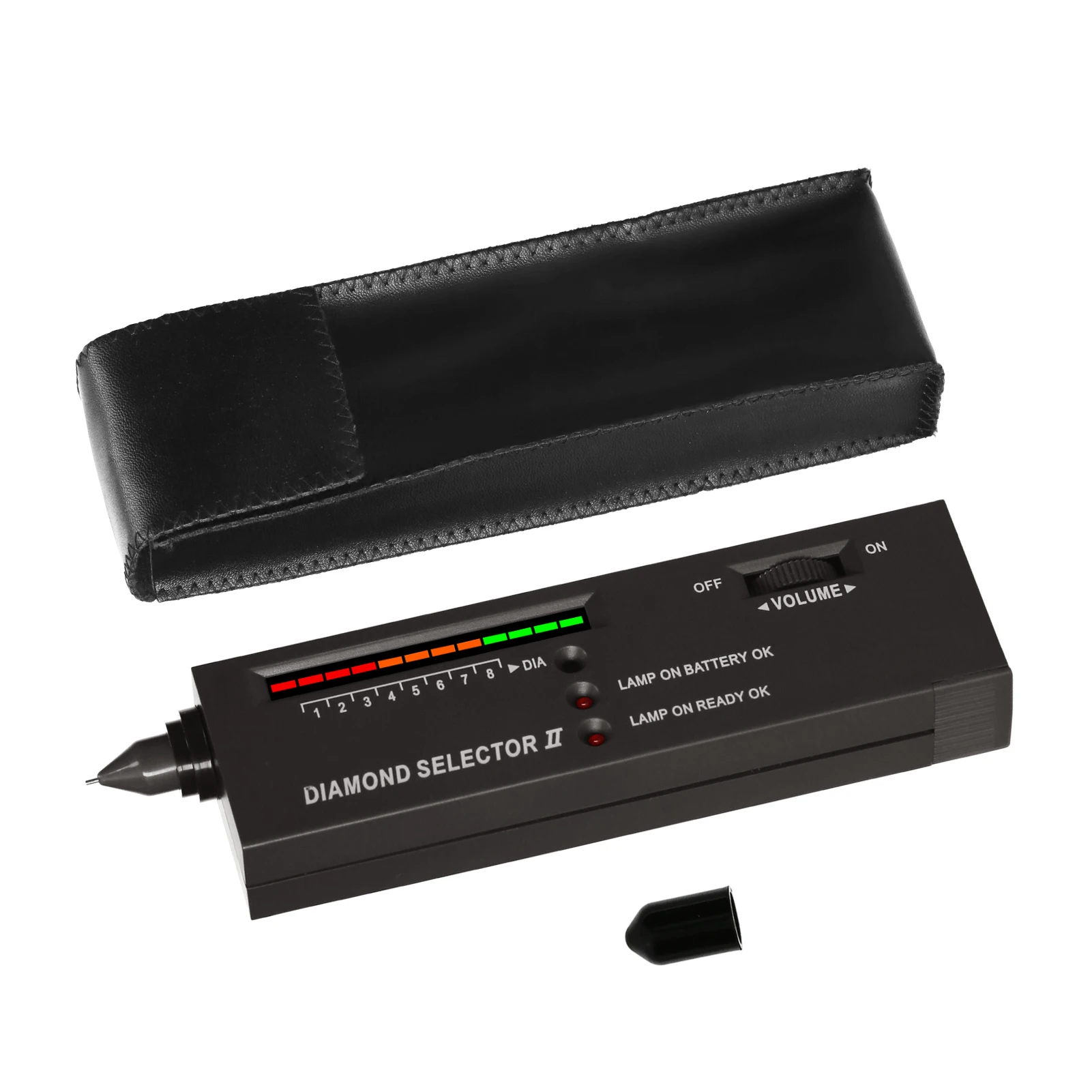Diamond Tester Pen High Accuracy Diamond Selector Detector Gemstone Jewelry Testing Tool with Case diamond tester