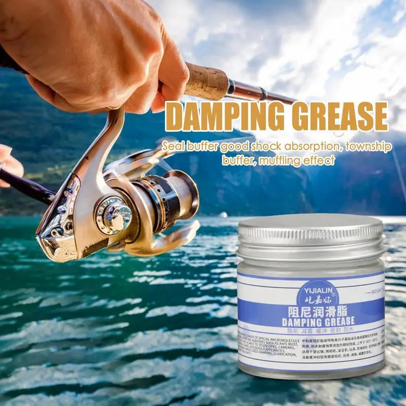 Damping Grease High Viscosity Lubricating Grease Rubber Car Door Noise Elimination Anti-Rust Lubricating For Rubber