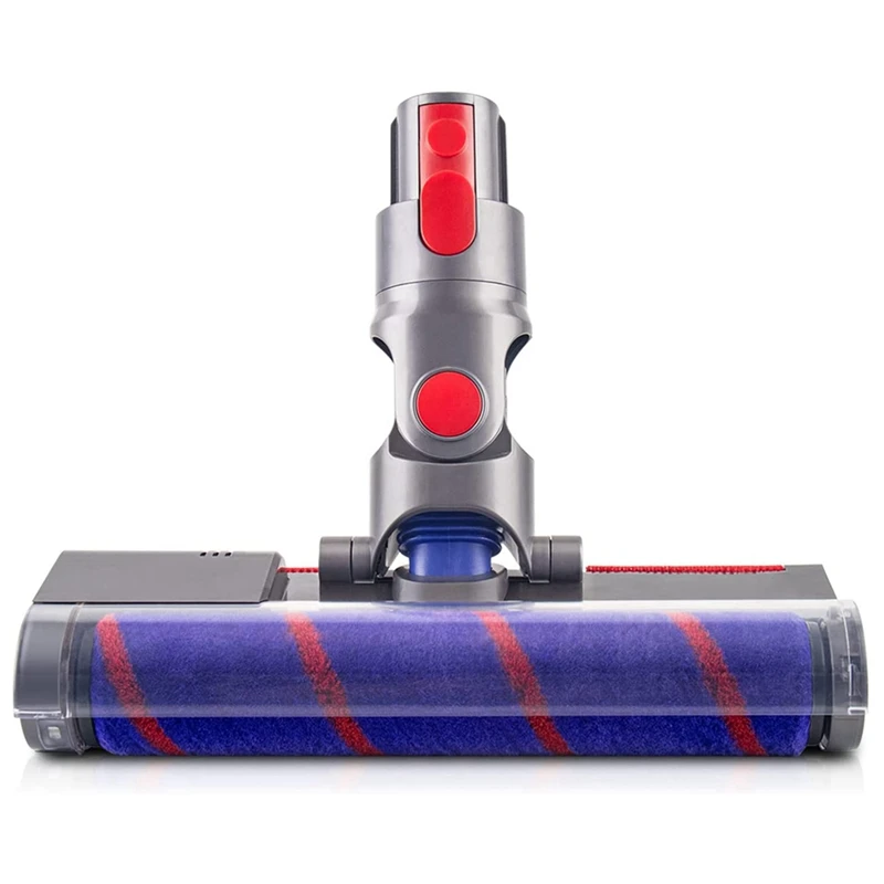 Cabeça de Escova de Rolo Macio para Dyson v7 v8 V10 V11 Sv12 V15 sem Fio Vara Aspiradores Peças Piso Madeira Acessório