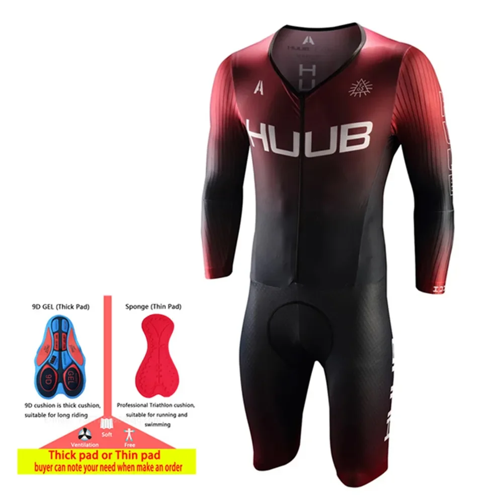 Triatlon Suit Men Cycling Aero Skinsuit Bicycle Clothing