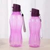 800ML Bottle Plastic Water Bottle Portable Outdoor Sports Water Cup Large Capacity Solid Color Space Cup Plastic Drinkware 2