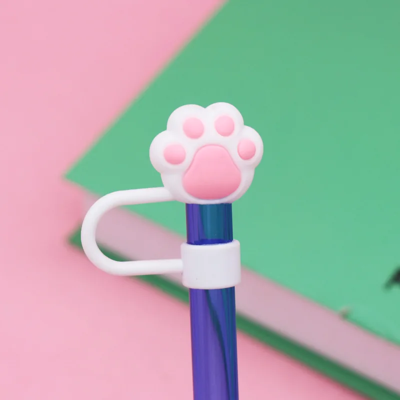 Straw Cover Topper Cat stanley Straw Topper Cat Stanley Cup Accessory Straw  Buddies straw Charms Paw Straw Cover Straw Covers cat 