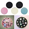 Canvas Leather Embroidery Hoop for Display Pins Buttons Wall Decoration Home Gift Decorative Brooch Pins Organizer 87HA 1