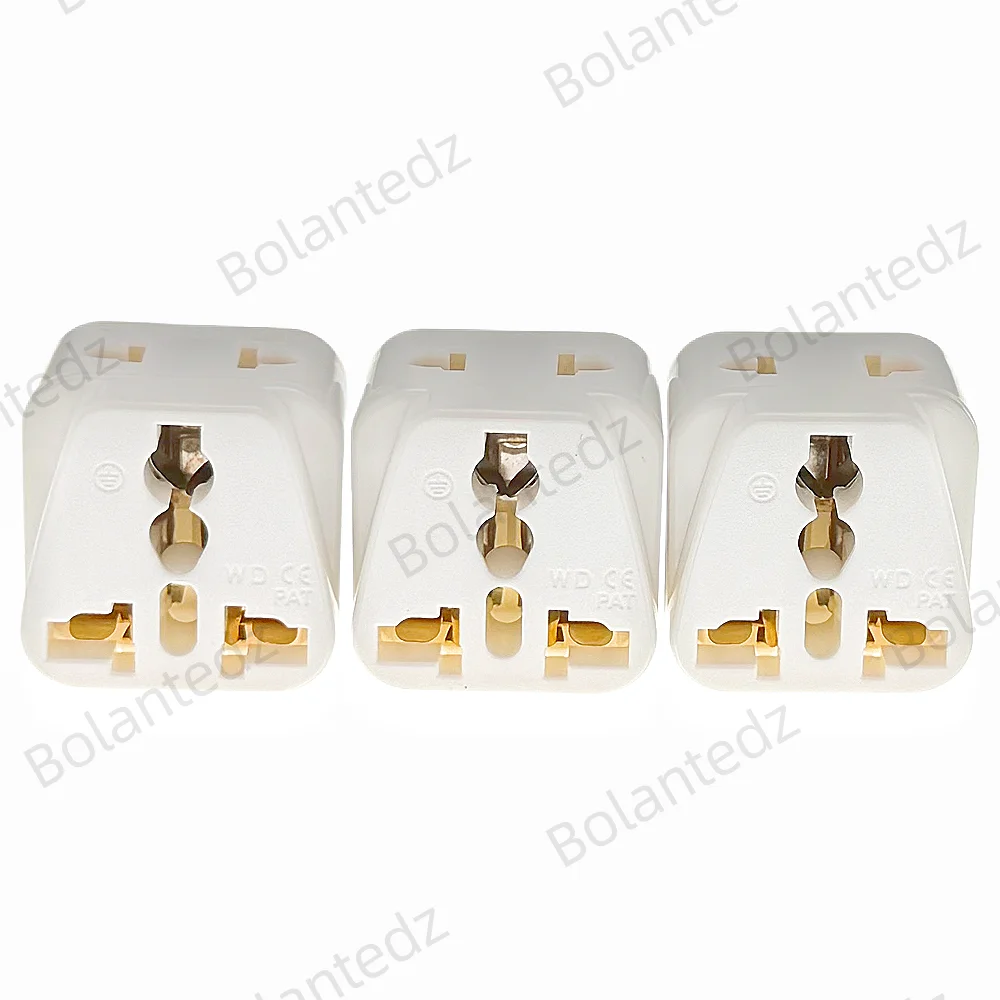 Universal 2-in-1 Travel Adapter for Australia and New Zealand - Grounded Type I Plug Socket