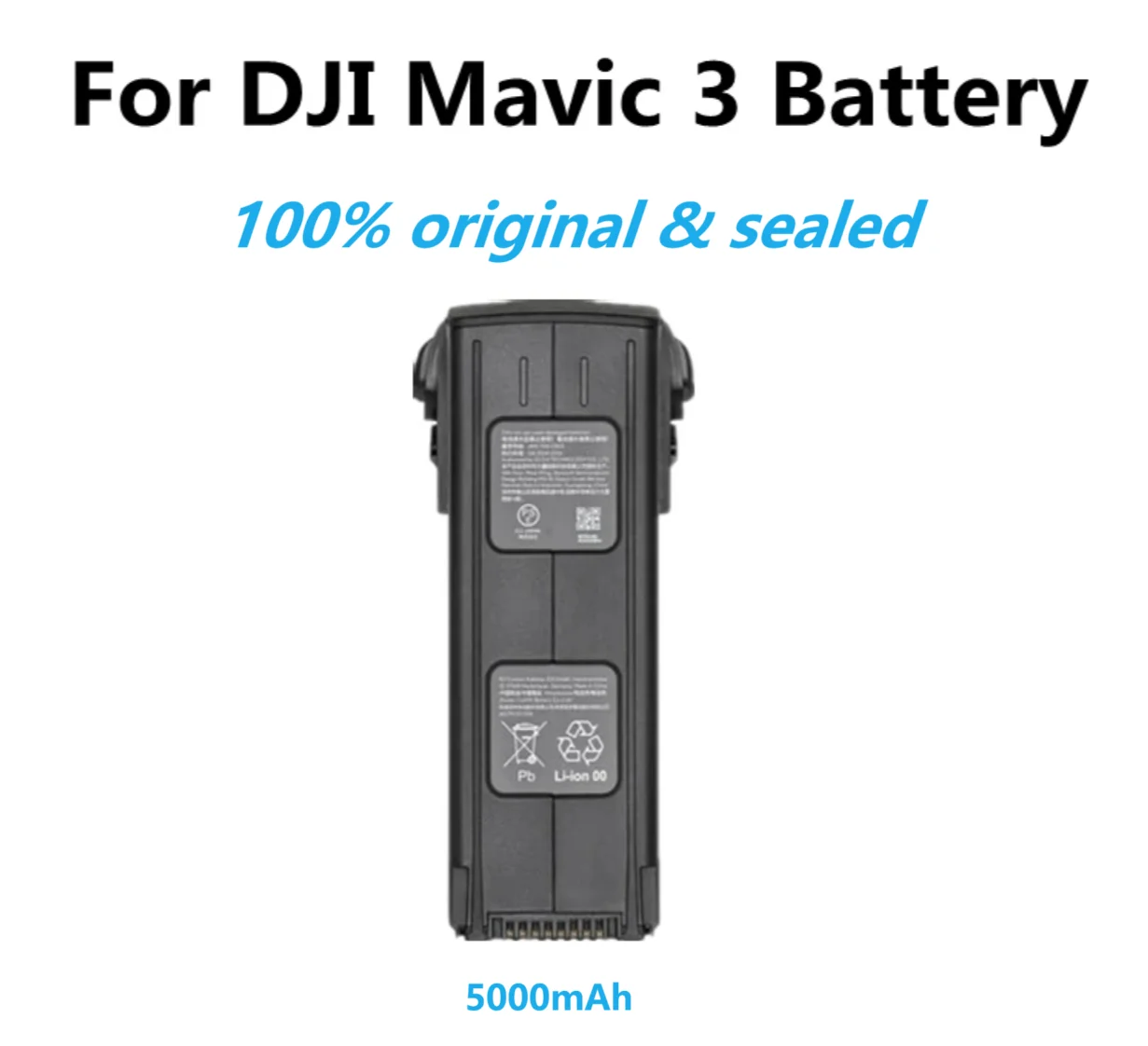 Batterie DJI Mavic 3 Series 5000 mAh Originale Non Activée
