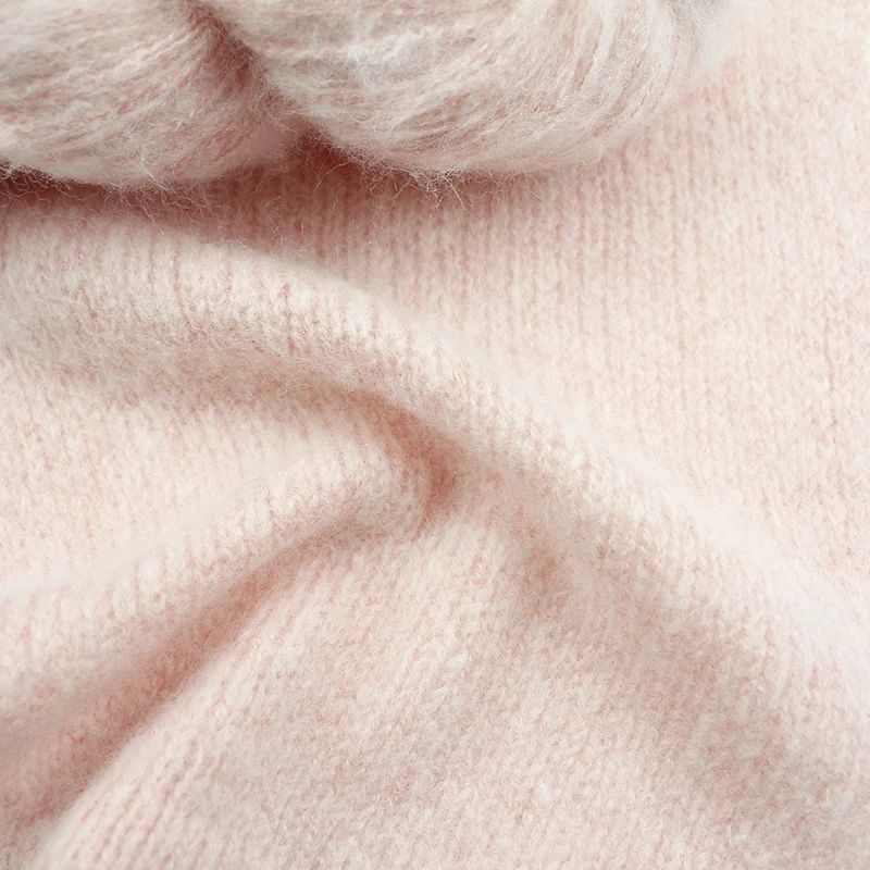 50g Brushed Cashmerino Yarn Extrafine Merino and Cashmere Blended Knitting Yarn for Sweater 6